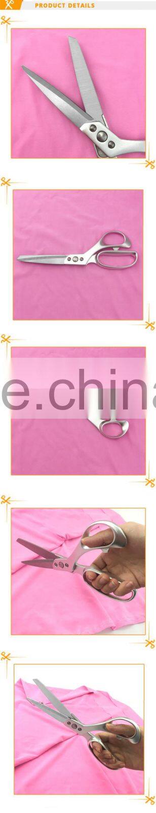 New style cloth scissors with aluminum handle