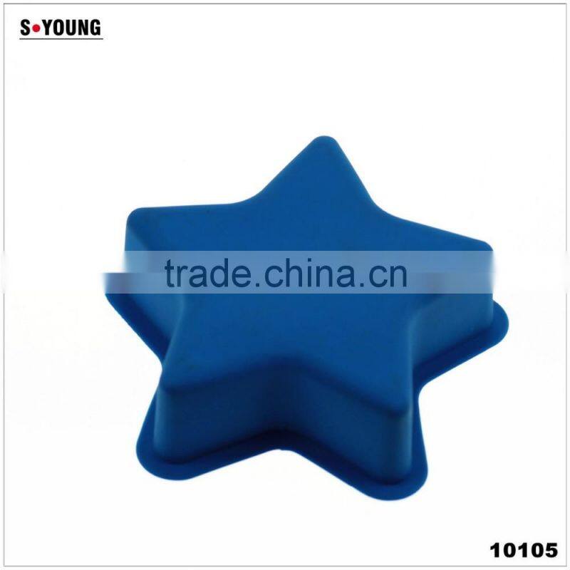 10105 star Shape Silicone Cake Mold
