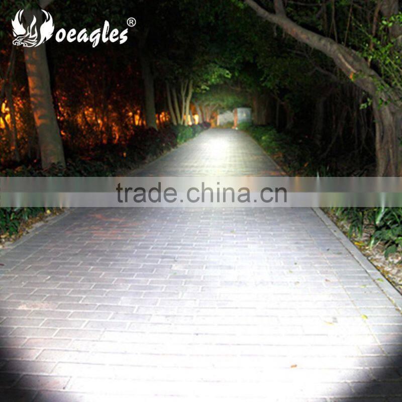 Oeagles XML T6 LED 1800 lumens Zoomable White Light LED Bicycle Flashlight Torch set