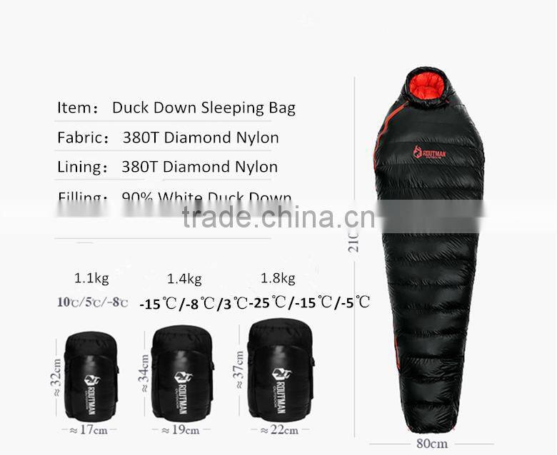 Arctic Pole Cattle Sleeping Bag Camping Down Sleeping Bag