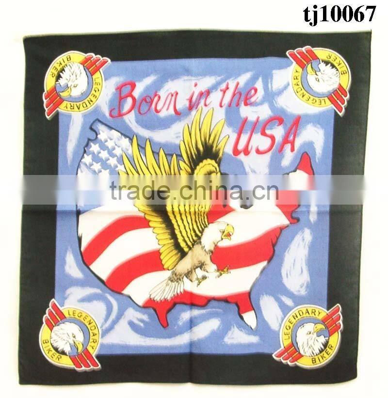 Unique born in the USA design new arrival kerchief lady scarf series