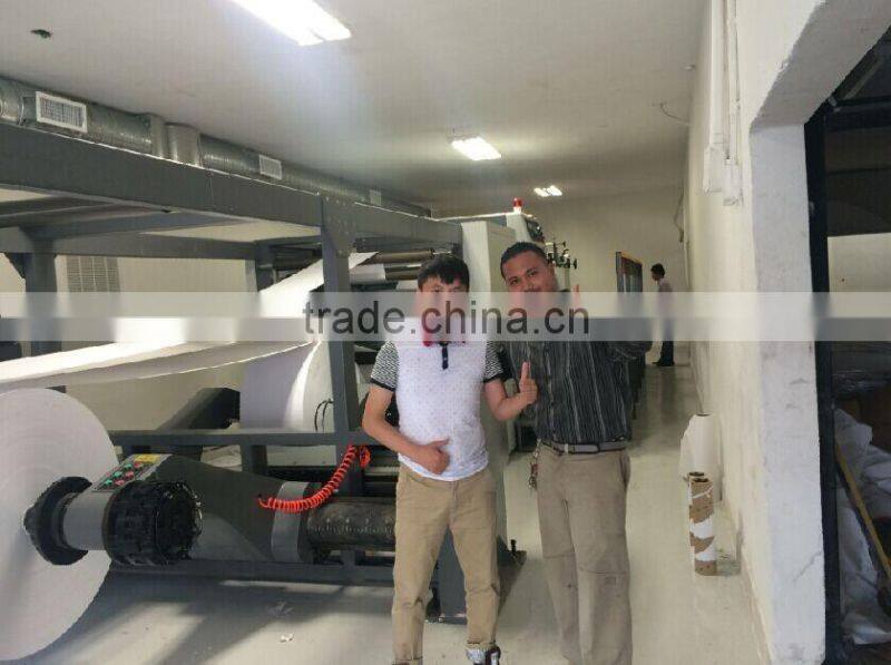 SM-1400 Automatic Double Helix Rotary blade Paper Roll to Sheeter Cutter machine