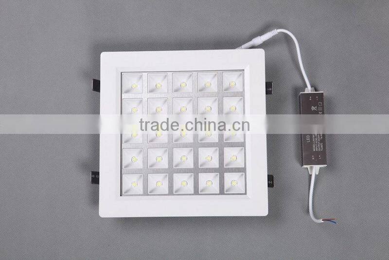 J28 SQUARE ARRAY 25 LIGHTS 21.7CM 25W LED PANEL LIGHT
