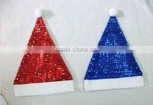 plush customized Santa Claus'cap/ christmas hat