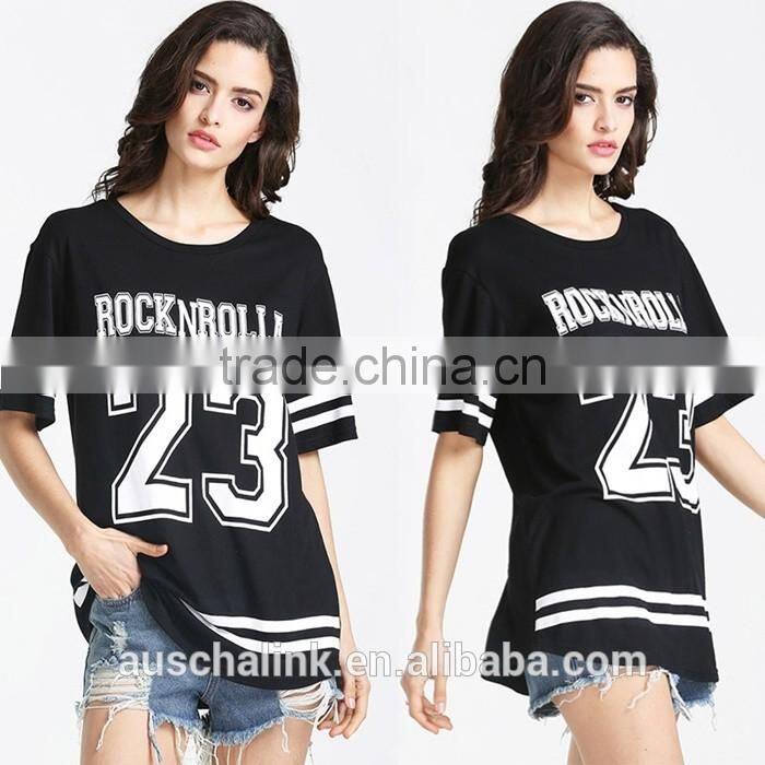 outdoor wholesale overseas women baseball t shirts customized