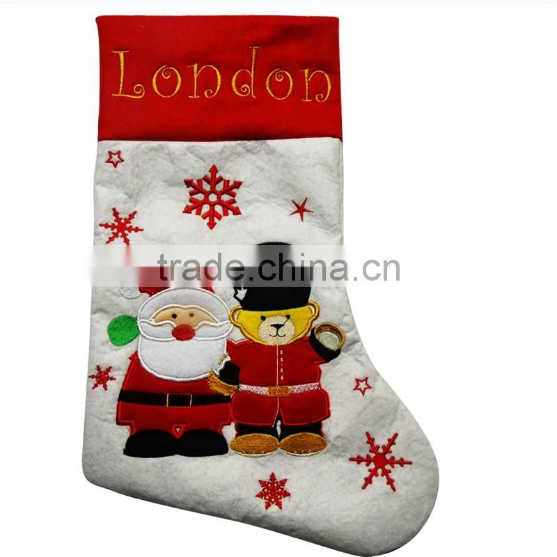Christmas kids gifts packaging christmas stocking gift felt cindy stocking packaging