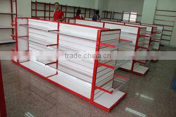 wooden slatwall etagere shelves gondola island shelving shelves