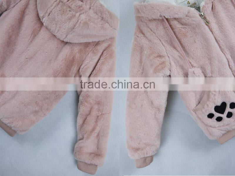 2016 New Hot Fashion Cute Winter Children Girl Coats Hoodie Coats