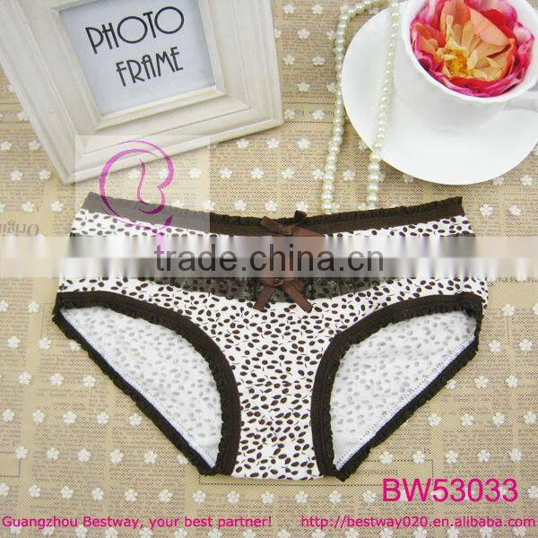 Sex stock panties printed fancy floral with lace sexy picture