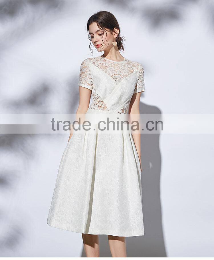 Maxnegio supreme clothes wholesale pleated maxi woven midi dress