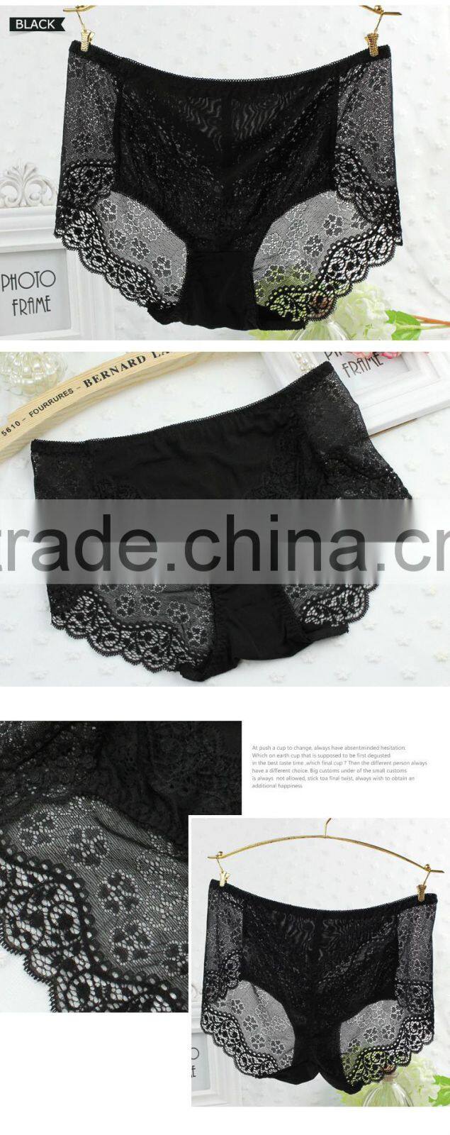 High quality young girls small panty gauze lace spandex tanga panties hot sexy underpants sexy underwear for women