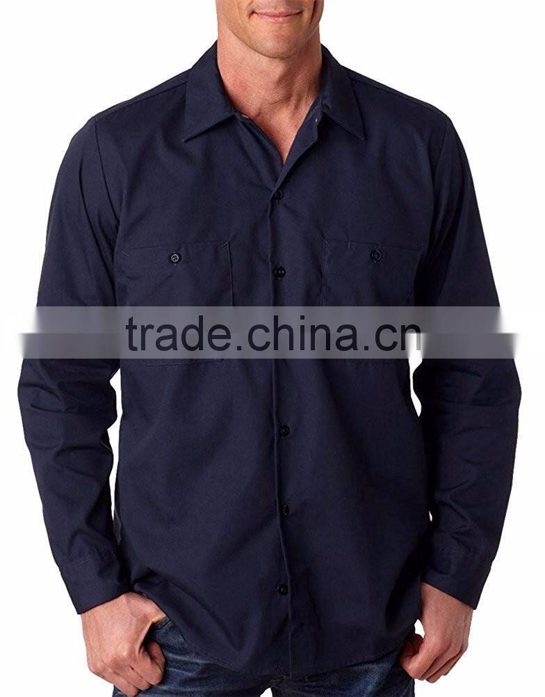Custom Work Clothes Breathable Shirts American Workwear For Men