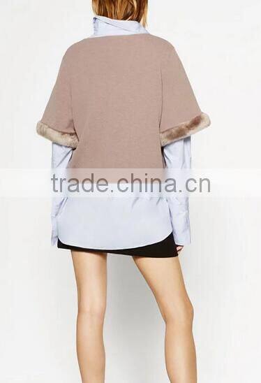 Runwaylover EY2379B New Style 2017 Ladies Elegant Pure Color Pullover Hoodie