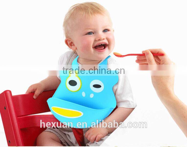 Eco-Friendly Cheap Custom Adult Blank Triangle Crochet Silicon Baby Bib