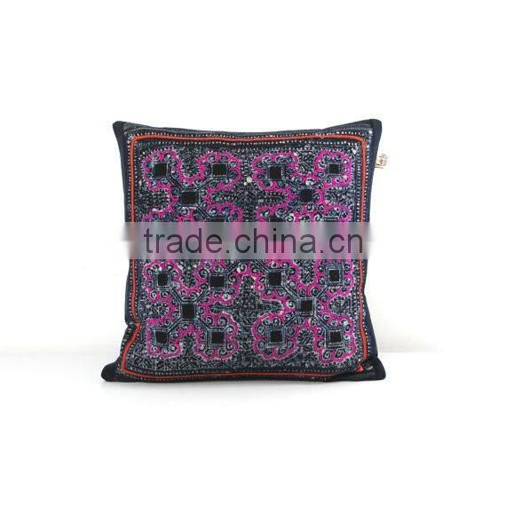 hmong cushion - vintage hmong batik cushion, pillow case, pillow, ooak