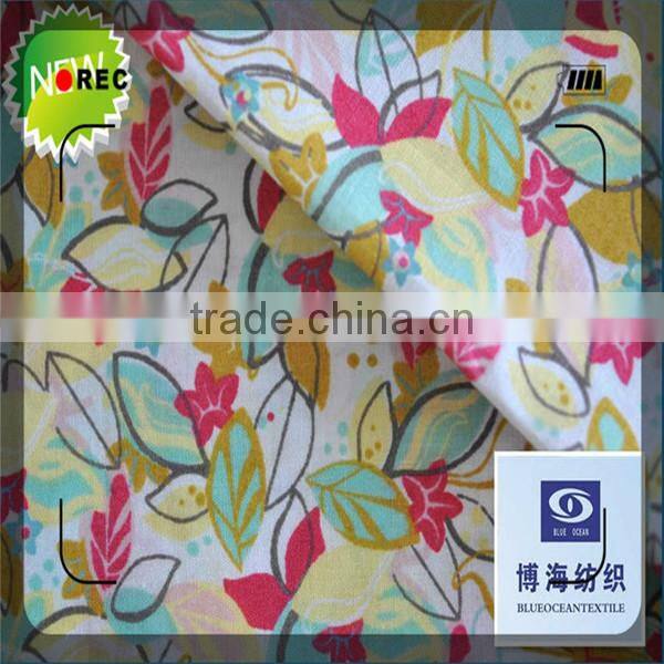 popelin fabric textile 100% cotton cambric printed fabric