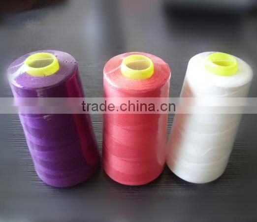 40s/2 colored sewing thread spun polyester 5000Y