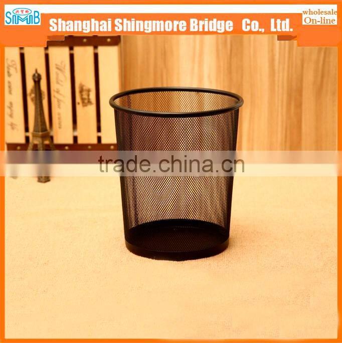 alibaba china hot sales good quality mental net trash basket for office