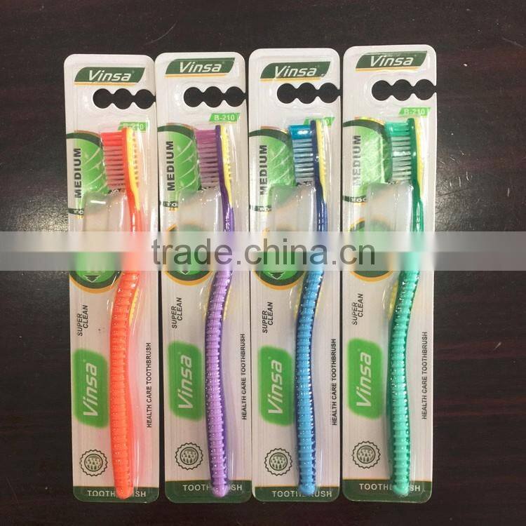 Most popular family personalized adult toothbrush with cap