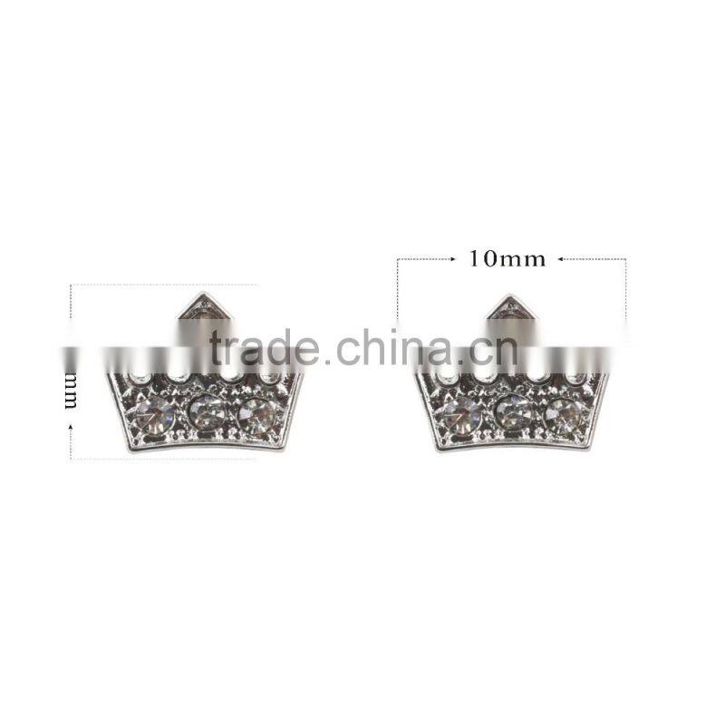 Sterling Bohemian Dubai Crown Jewelry Hiphop Earrings For Unisex Wholesale