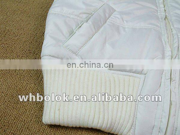 Womens quilted white waistcoat with hood padding vest