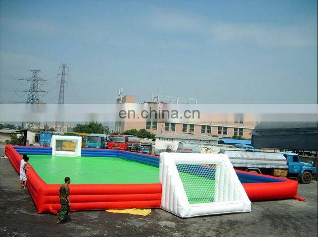 hot sale inflatable football pitch
