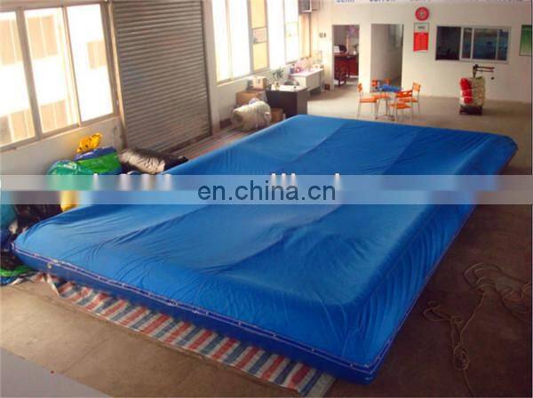 large inflatable deep swimming pool guangzhou with pool cover