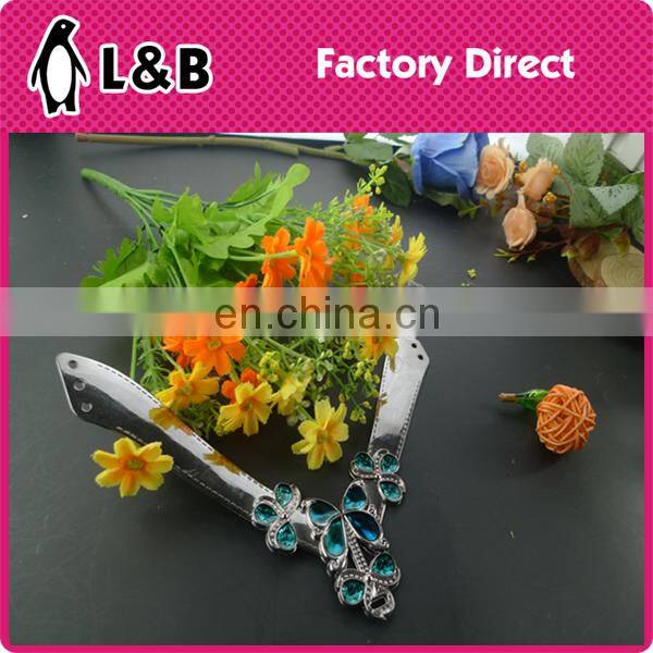 2017 new popular wholesale shoe accessories lady vamp shoes upper