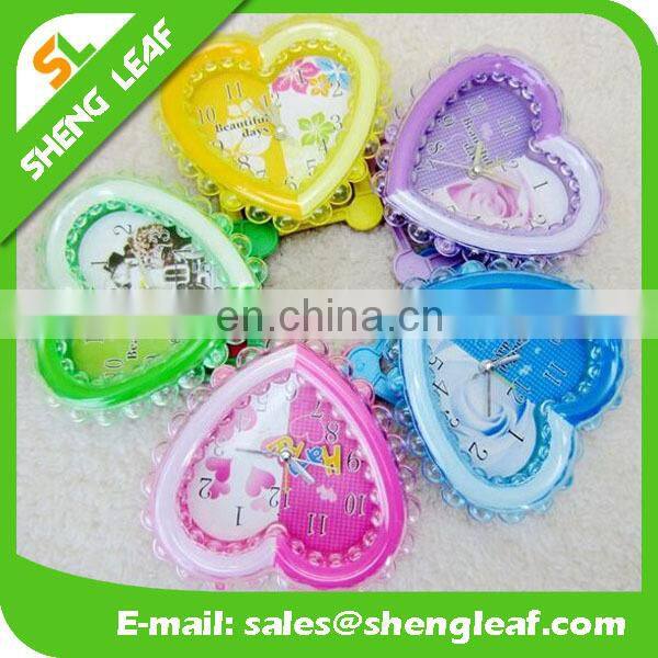 Wholesale big hearts the alarm clock Creative alarm clock Plastic cartoon alarm clock