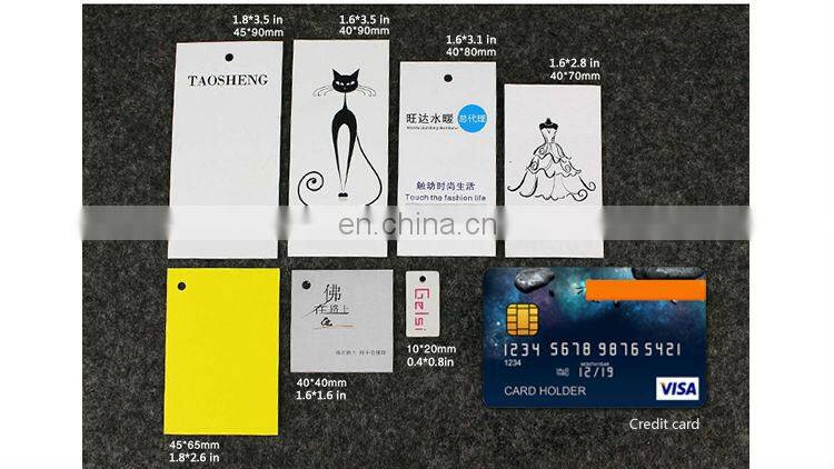 Paper & Paperboard Product Material and Offset Printing Printing Type custom printed jewelry hang tags