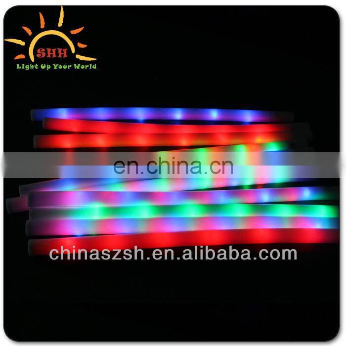 Pool Party Kids Playing Glowing Foam Water Noodle LED Lighting Up Swimming Noodle