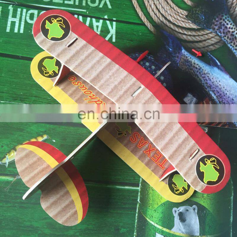 Custom printed foam plane glider