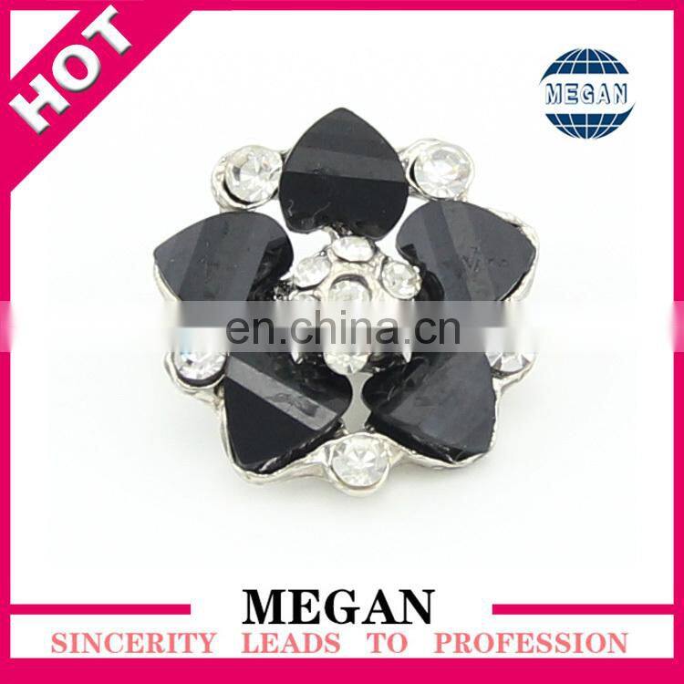 2015 fashion designs round crystal buttons for wedding