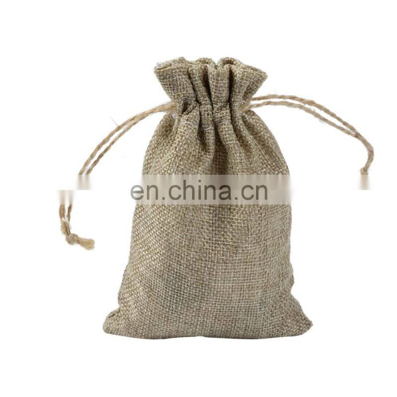 Wholesale eco biodegradable small hessian bag