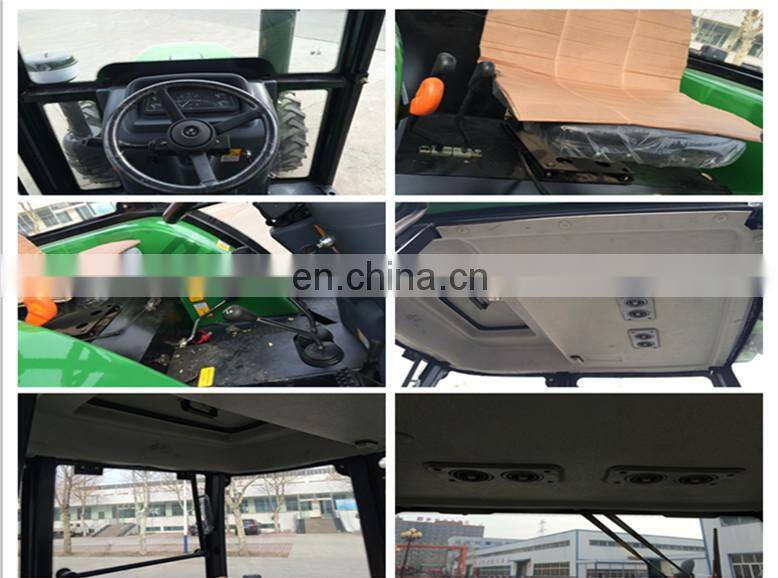 Hot sale 50hp mini wheel tractor with loader for sale