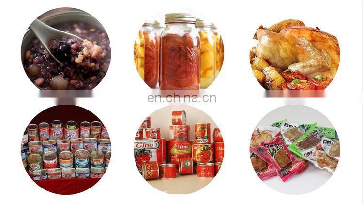 High Pressure fish canning retort machine