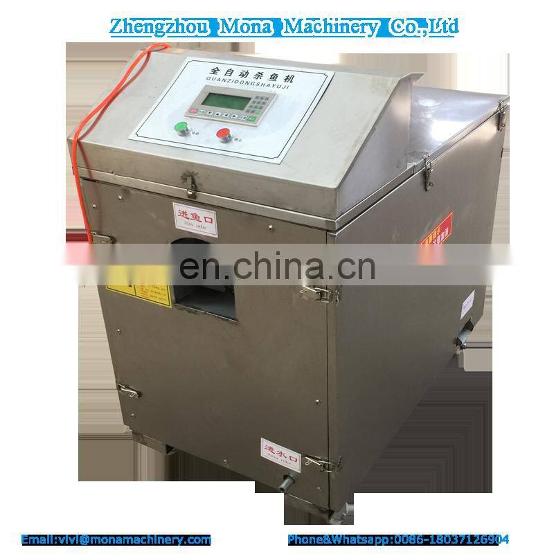 CE ISO certification stainless steel fish cleaning machine/fish killing machine