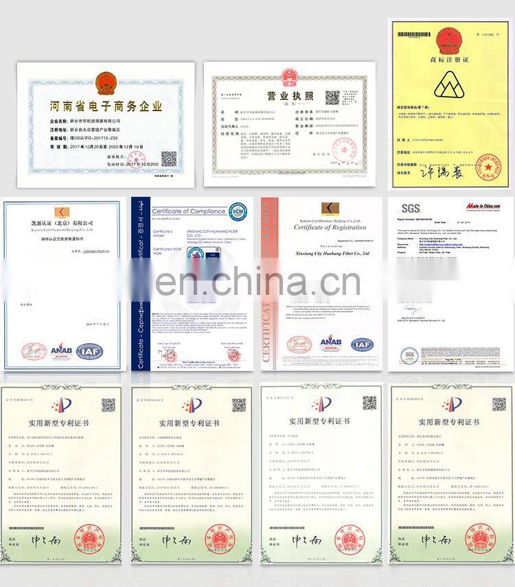 replace HFU640UY100H 20 40 60  inch big clear high flow rate agricultural water filter cartridge