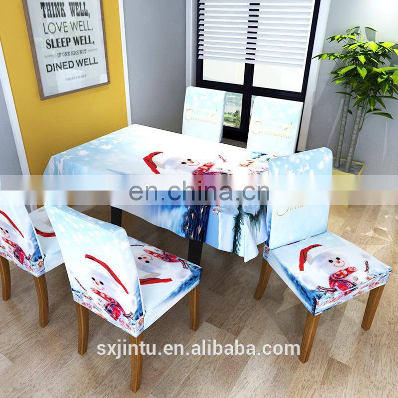 home decoration Christmas room decoration universal spandex back chair covers