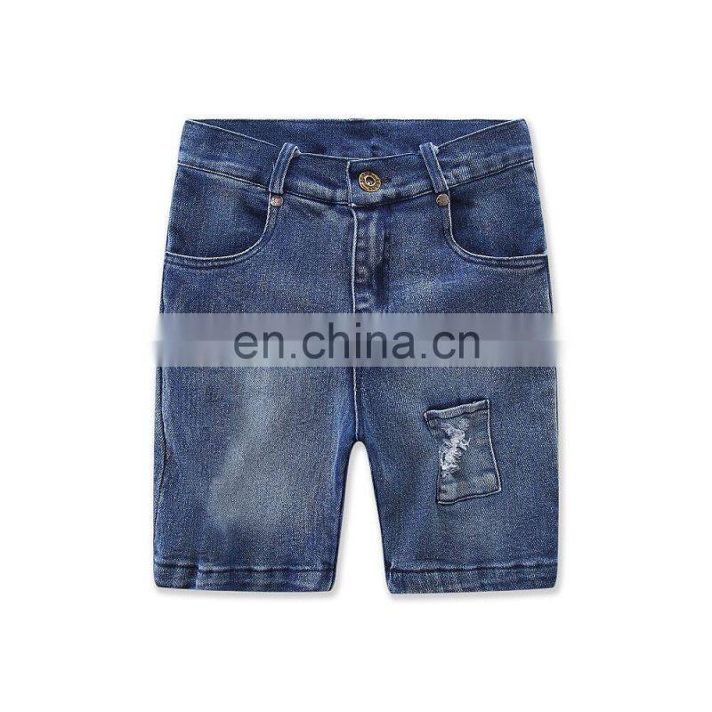 Boy Summer Camouflage Clothing Set Toddler Short Sleeve T-shirt + denim shorts 2pcs Outfit for 2-7T