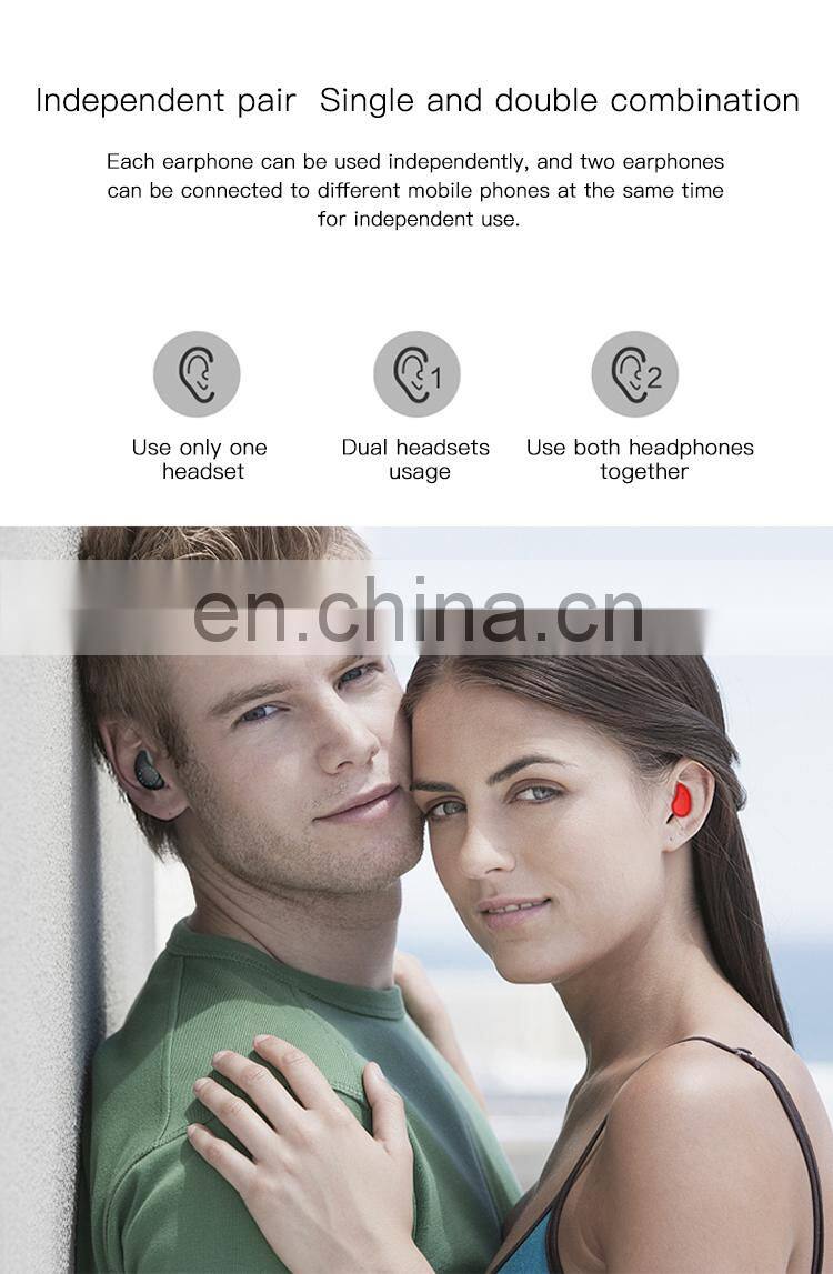 Mini Wireless Earphone Cheap Earphones With Mic Bluetooth Stereo Earphone