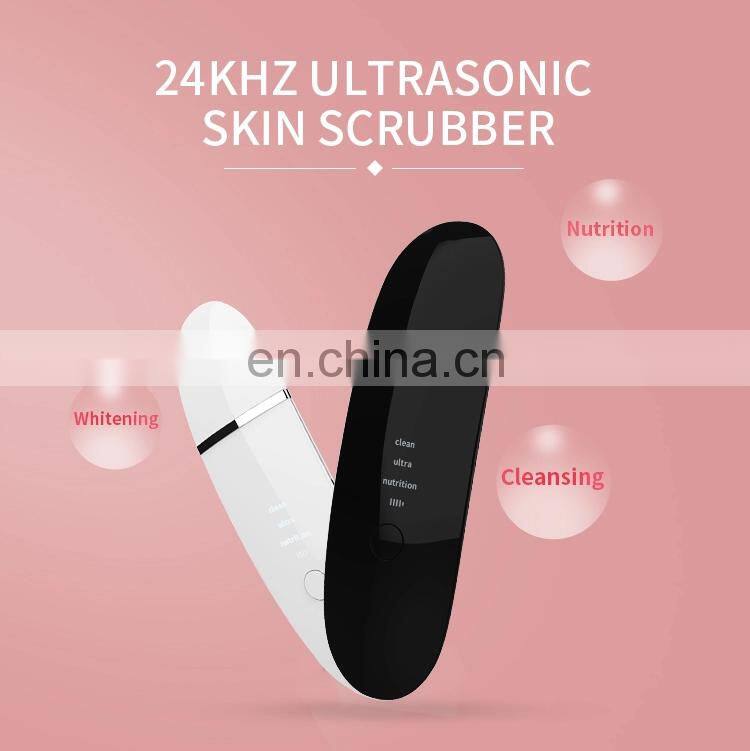2019 Newest Multi-functional Ultrasonic Facial Cleansing Massage Skin Scrubber Home Use
