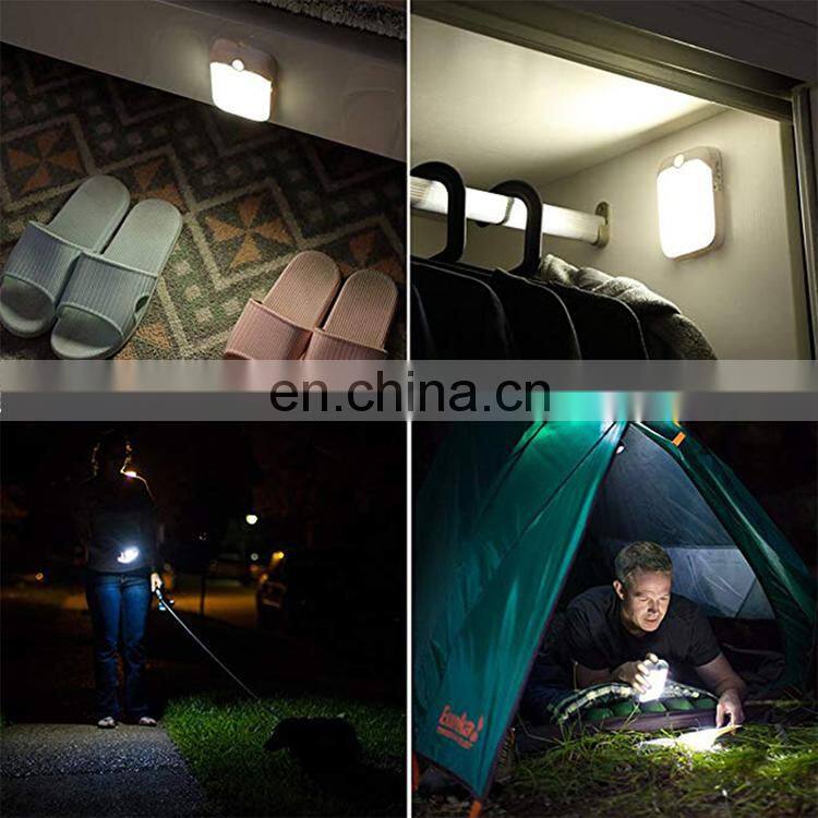 Cordless Wall Light, Rechargeable LED Night Light, PIR Motion Sensor Night Light with USB Cable 2 Modes for Closet, Cabinet