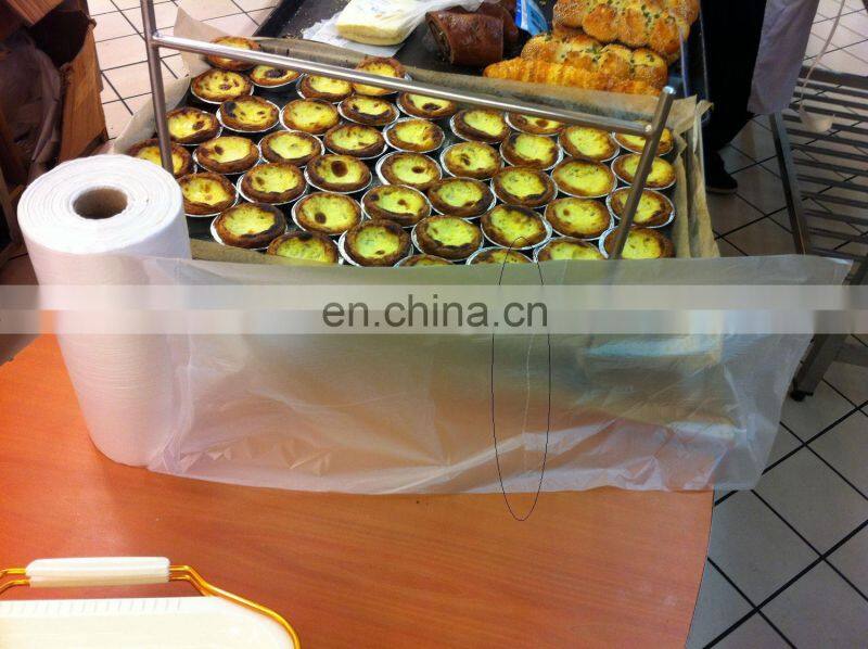 HDPE LDPE Flat Open , T-shirt shape Rolls garbage bag making machine