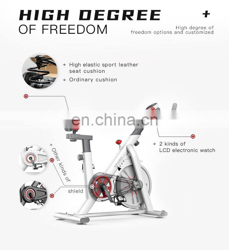New China factory indoor exercise equipment home use spinning bike for body fit