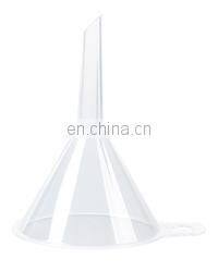 JOAN Lab Quick delivery clear plastic funnels with different size for sale