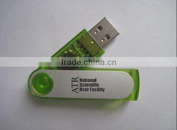8g China Factory direct product plastic paper clip usb flash drive