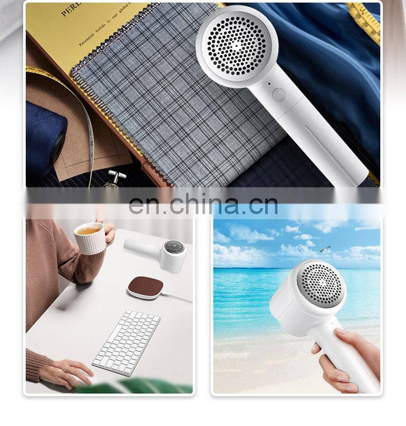 2021 PRITECH Compact Size Rechargeable Usb Charging Cable Portable Lint Remover Clothes