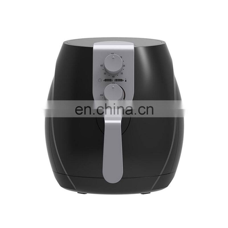 Black color multi-function air fryer with high quality