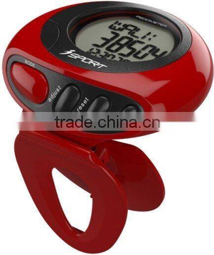 Wonderful flip up design step pedometer counter